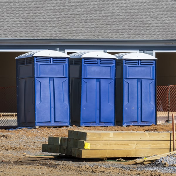 what is the maximum capacity for a single portable restroom in Oak Island TX